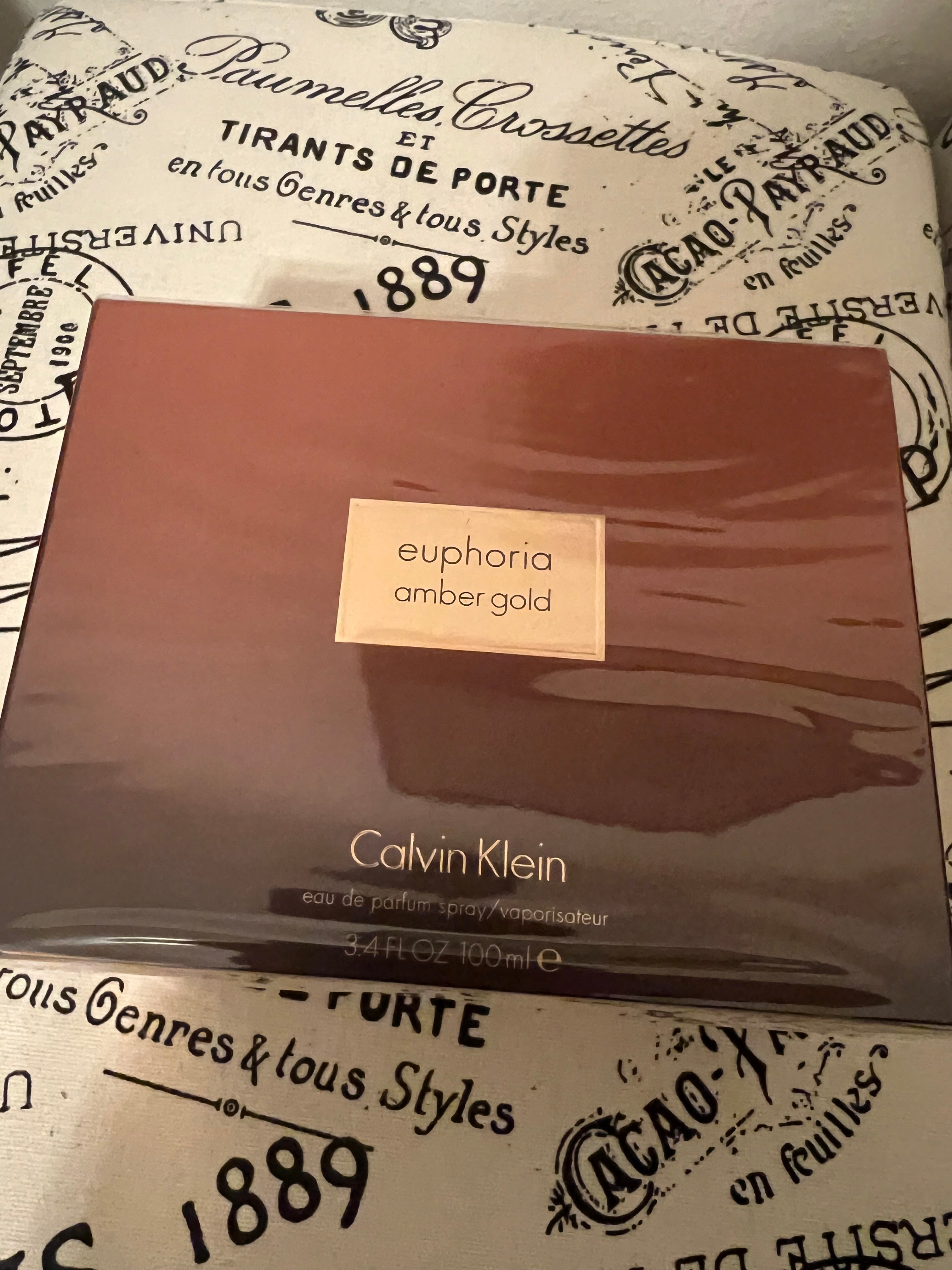 Calvin Klein Women’s Euphoria Amber Gold