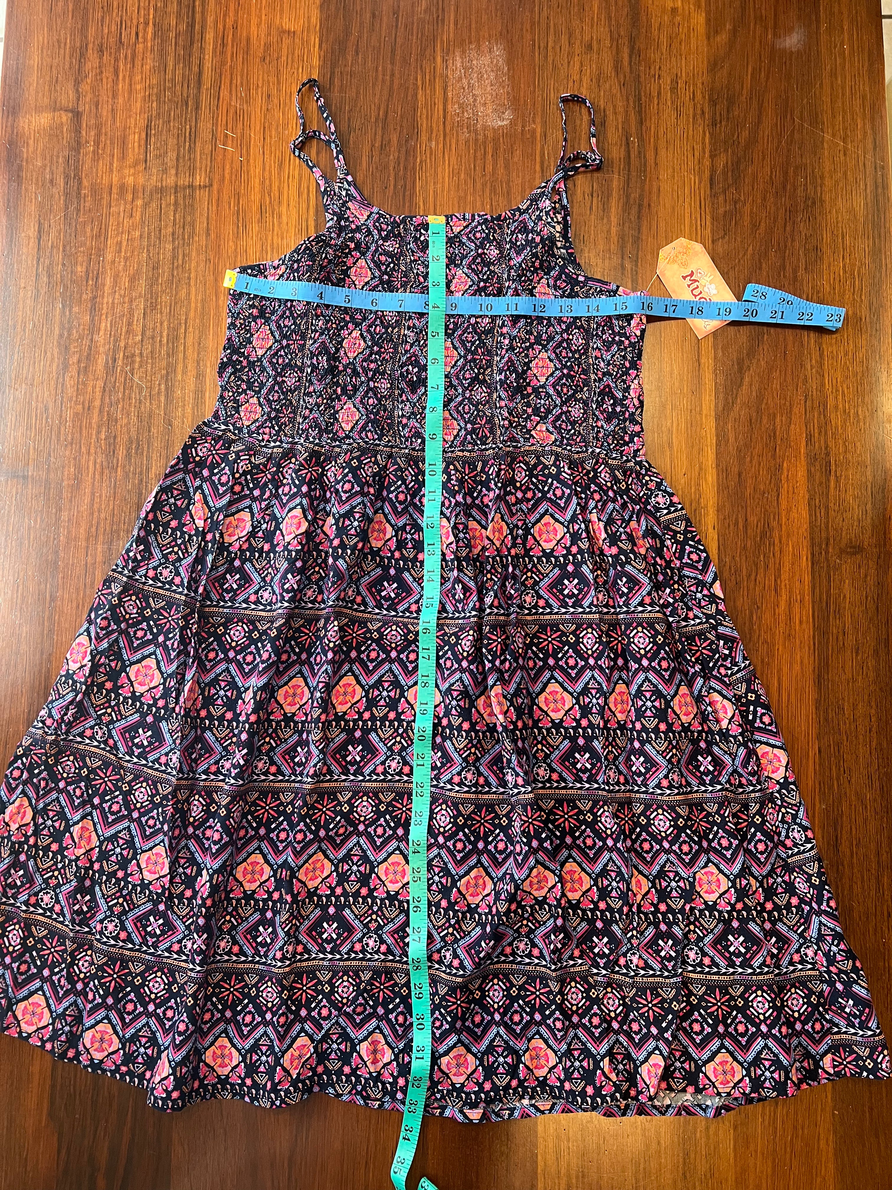 MUDD brand Geometric pattern sundress