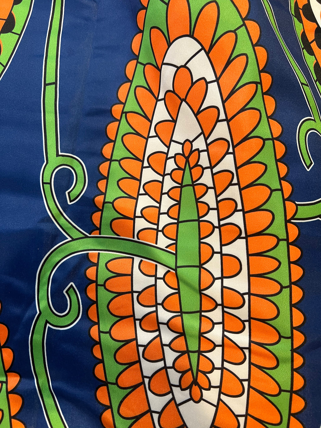 Afibi brand bold and colorful print skirt