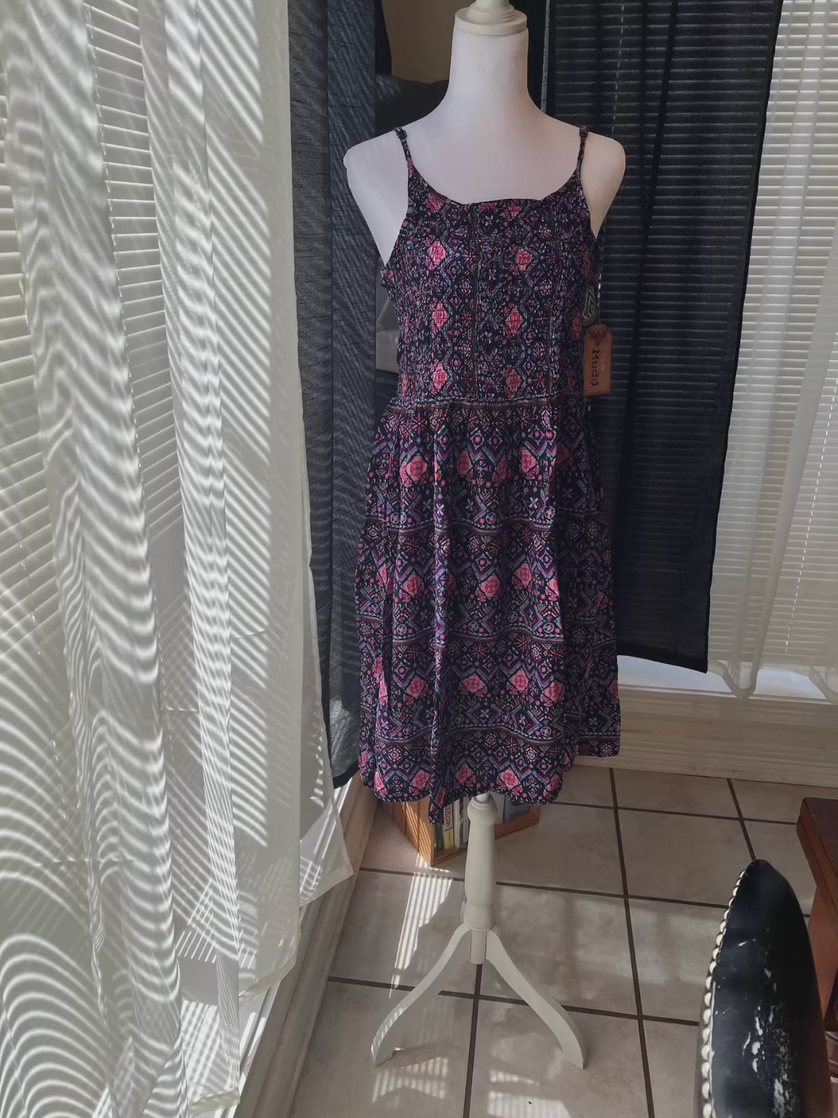 MUDD brand Geometric pattern sundress